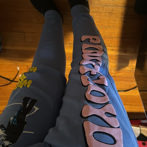Pink floyd “wish you were here” matching hoodie and jogger sweatpants - Picture 5 of 11